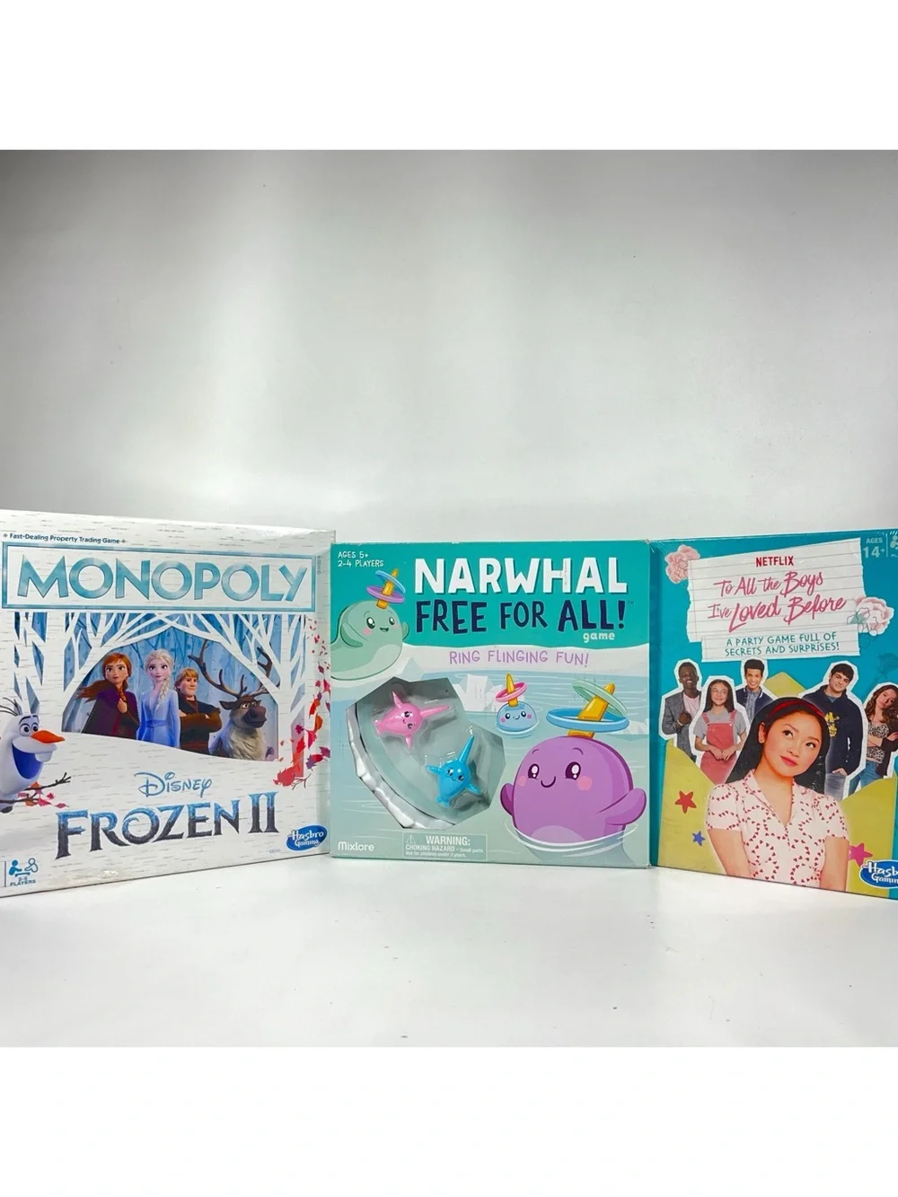 Kids and Family Board Games Bundle Lot of 3 New